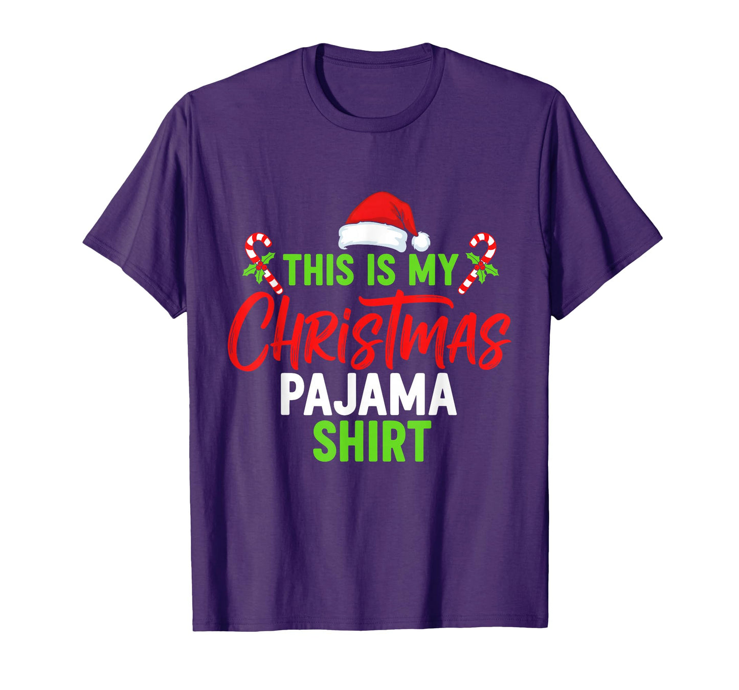 This is My Christmas Pajama Funny Holiday Family Matching T-Shirt