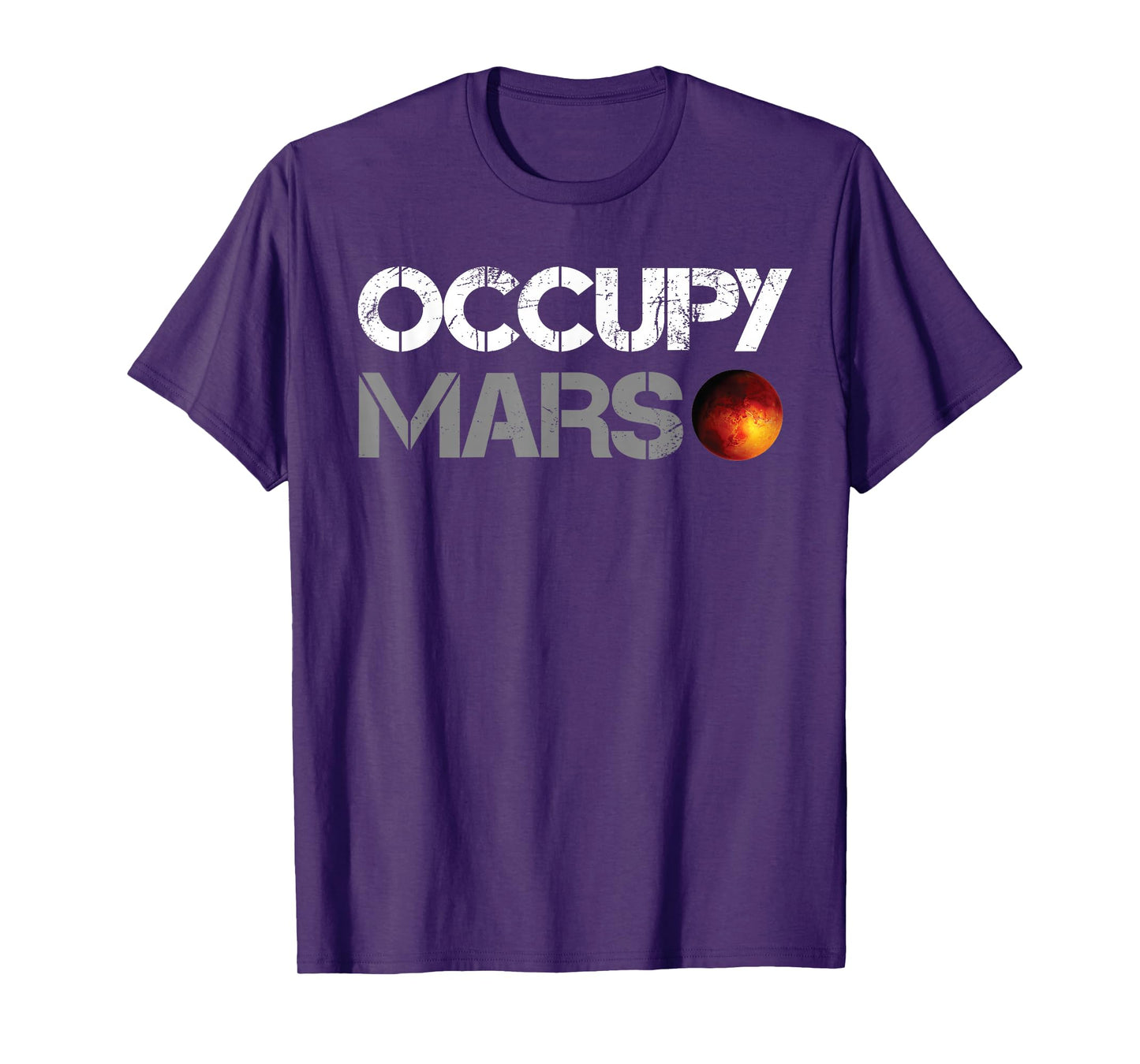 Trending Tees Vintage Occupy Mars T-Shirt
