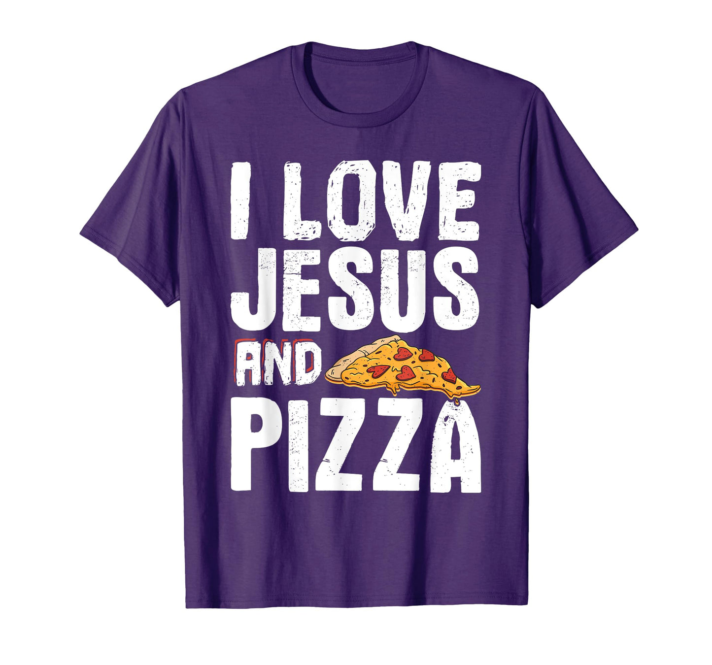 I Love Jesus And Pizza T-Shirt