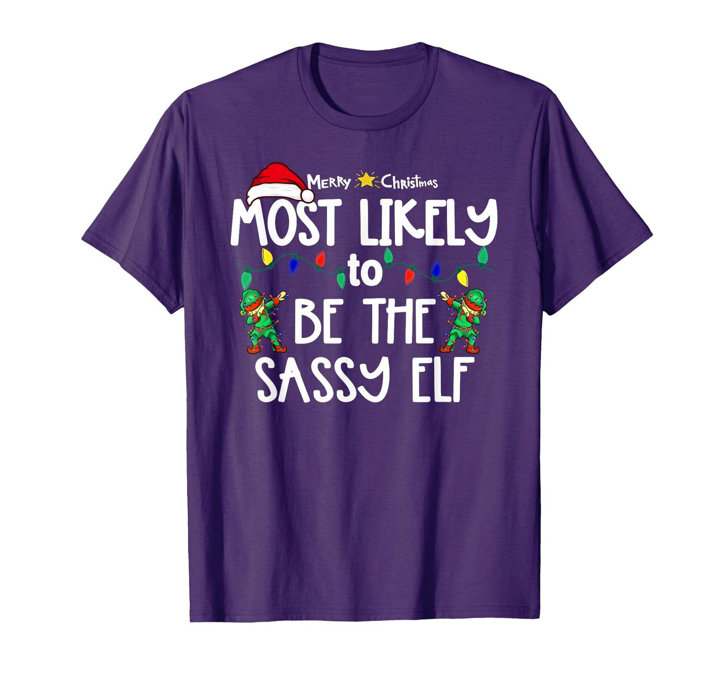 Most Likely to Christmas Shirt Matching Family Pajamas Funny T-Shirt