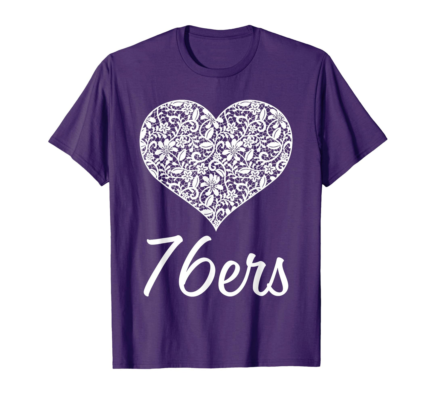 76Ers Independence Lace Heart HS T-Shirt