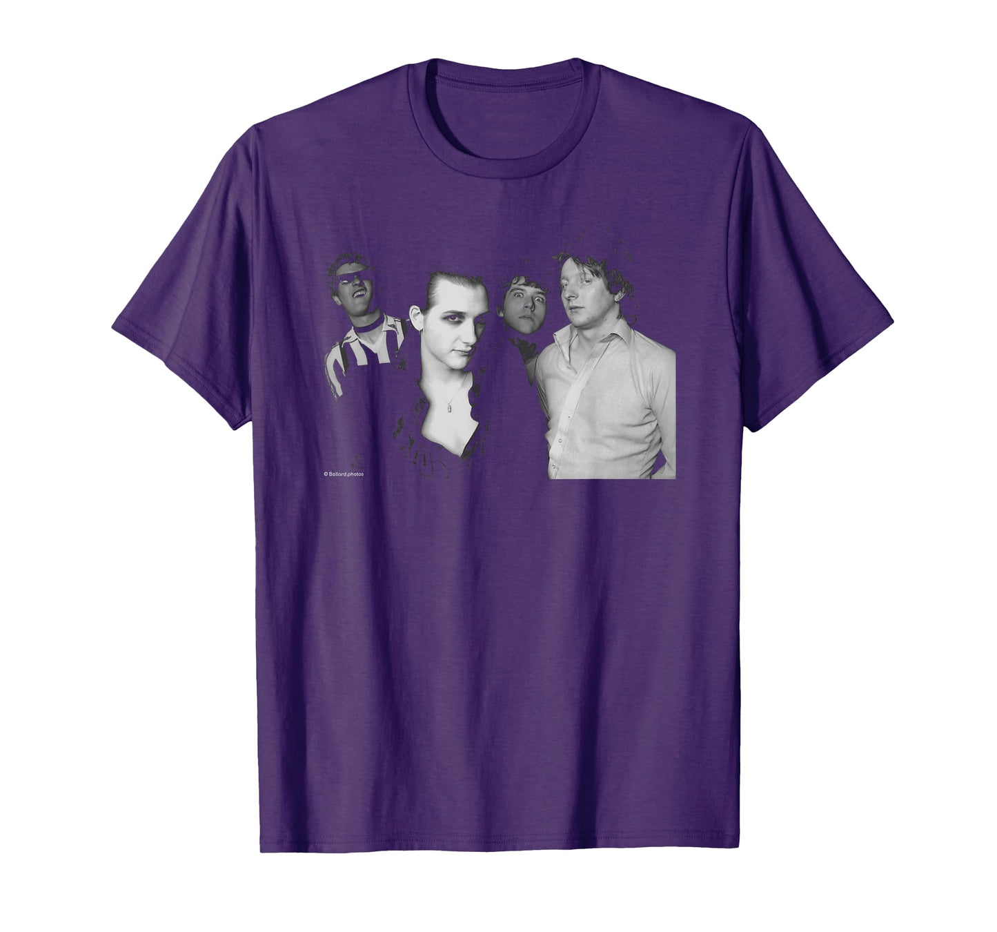The Damned Rock Band Portrait By Allan Ballard T-Shirt