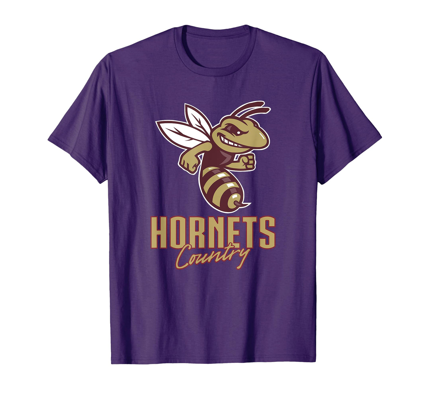 Licking Heights Hornets Logo Country HS T-Shirt