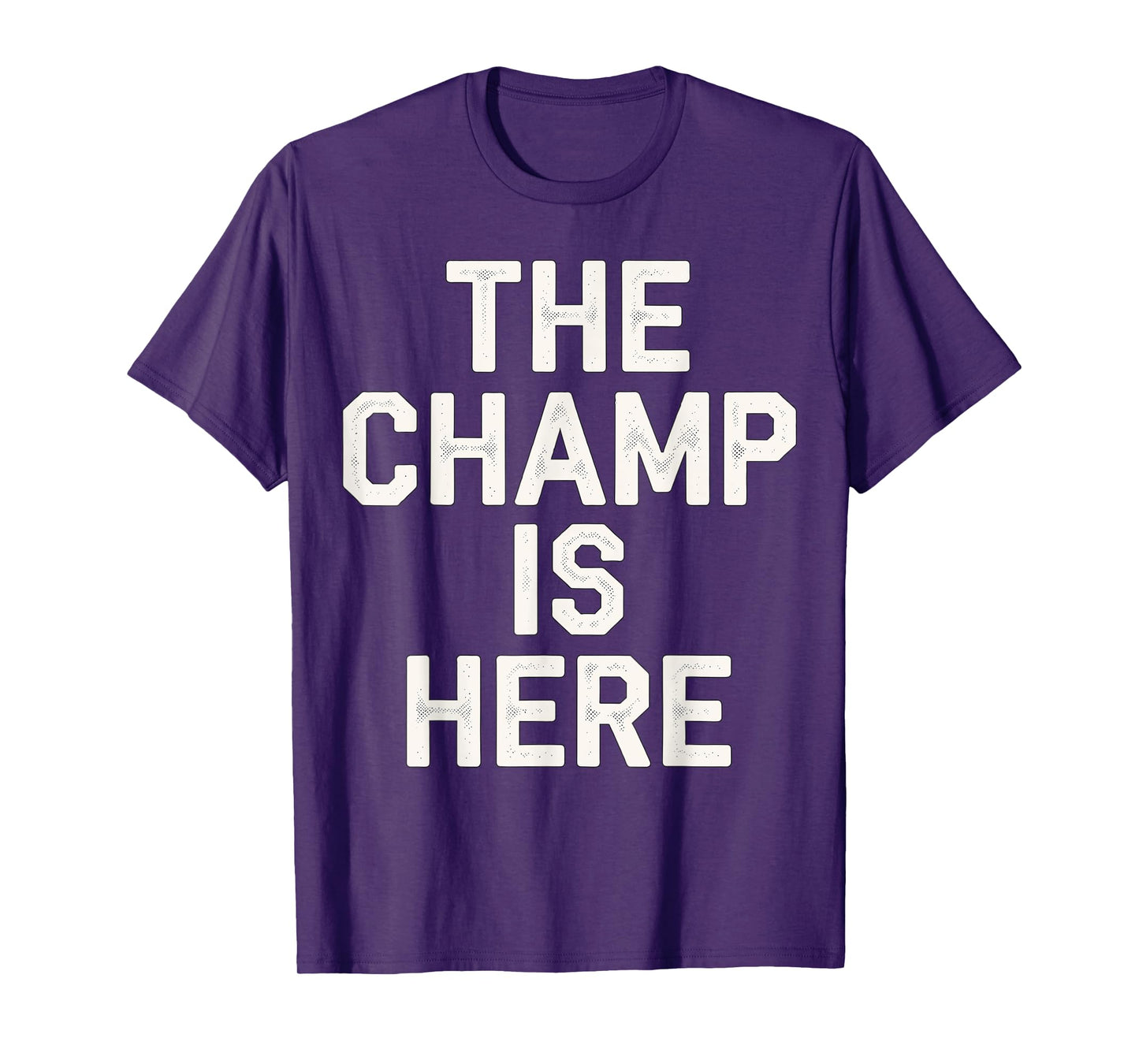 The Champ is here Fantasy Football Championship T-Shirt