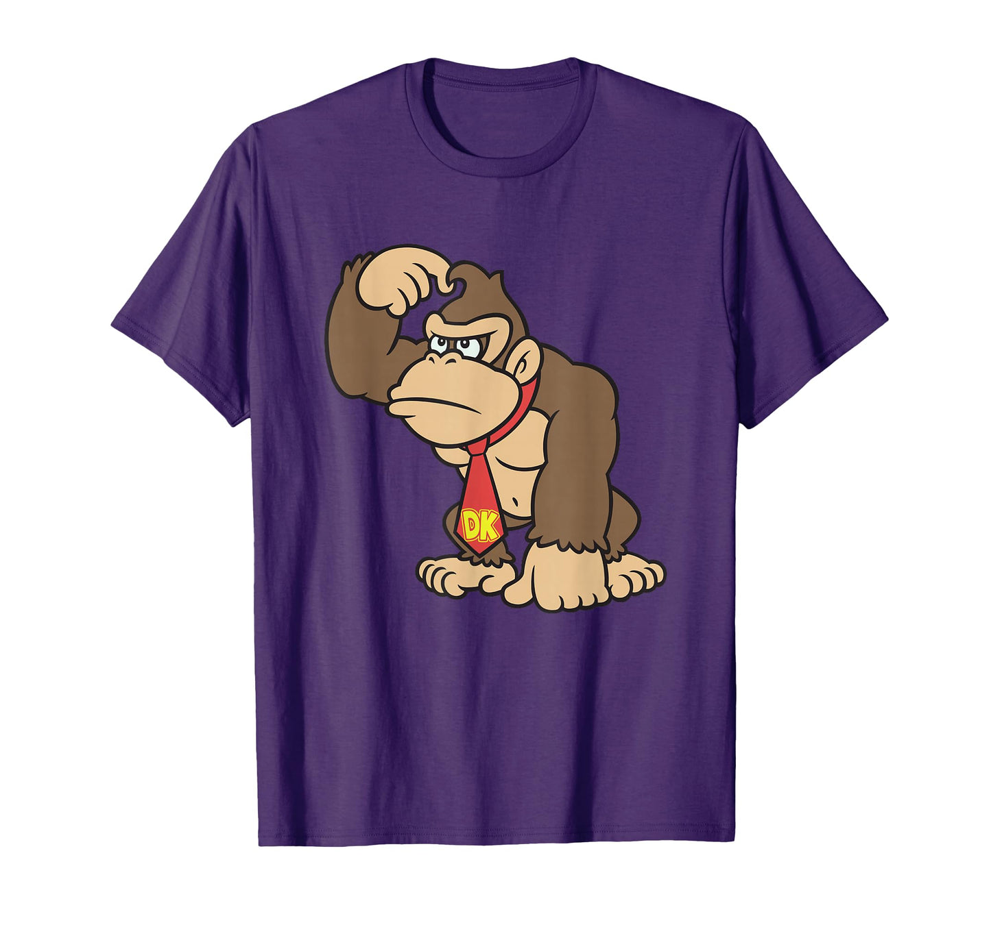 Donkey Kong Ape Thoughts Classic Nintendo Portrait T-Shirt