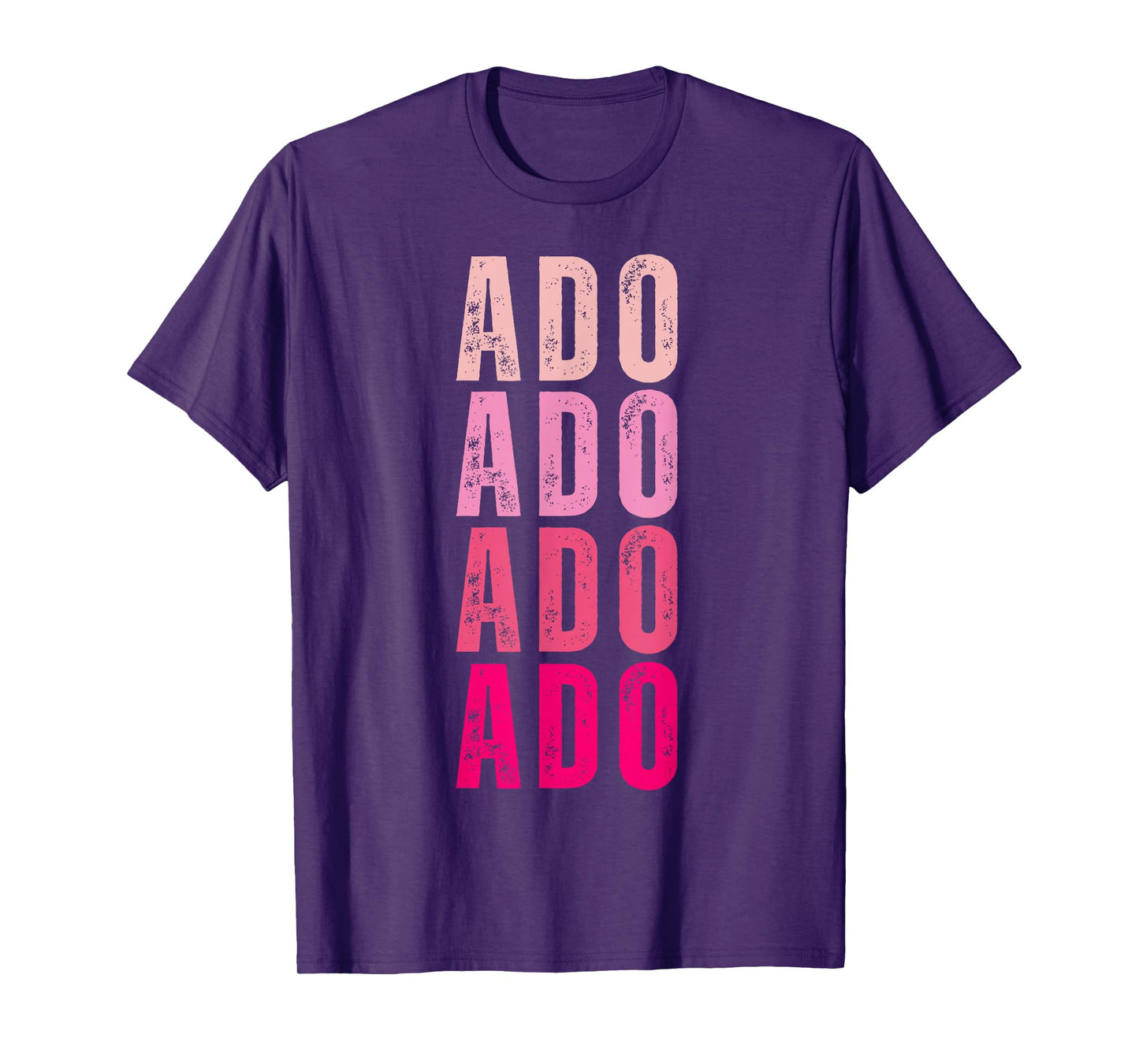 Vintage Ado Personalized Name I Love Ado T-Shirt