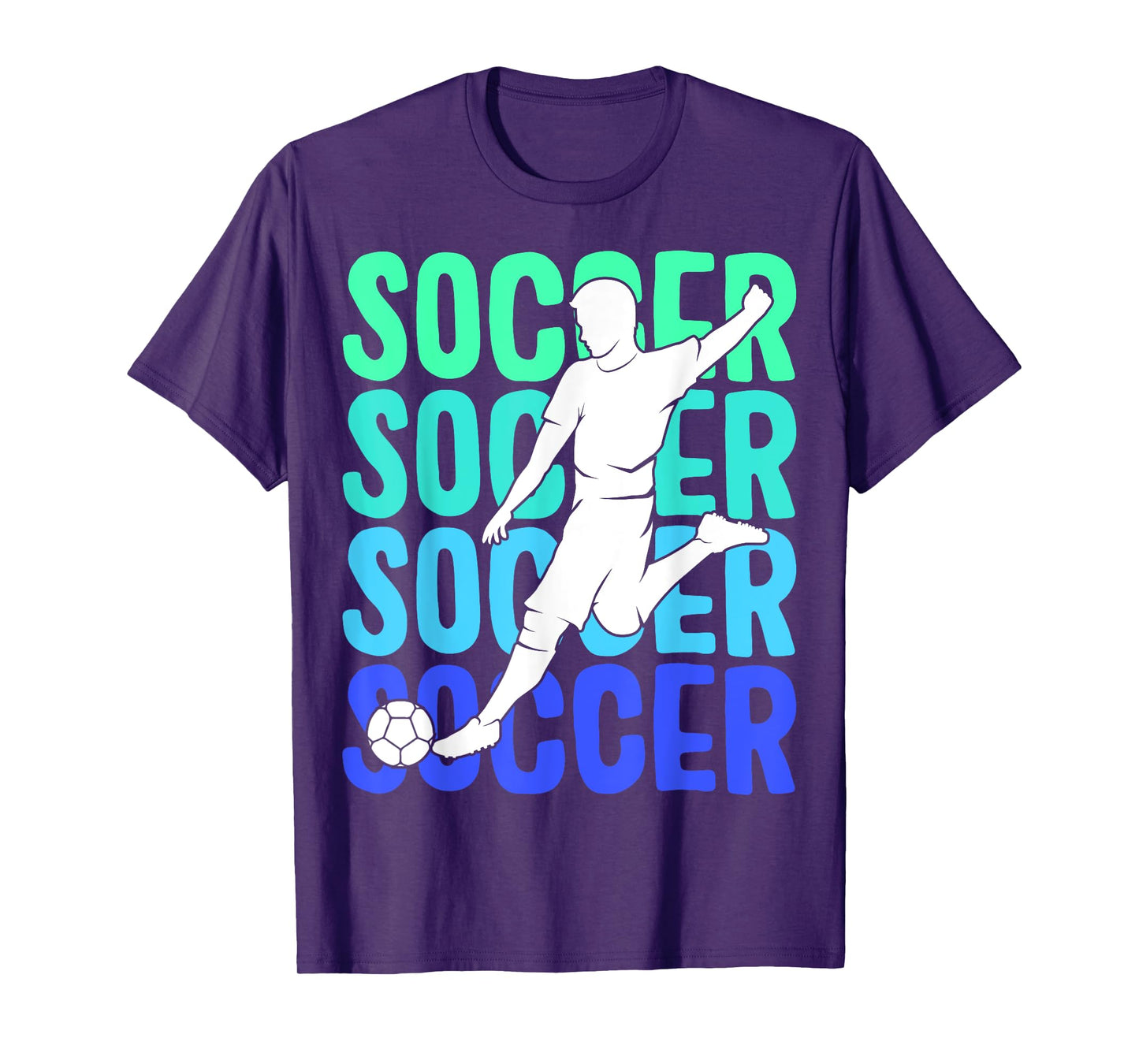 Soccer Boys Men Kids T-Shirt