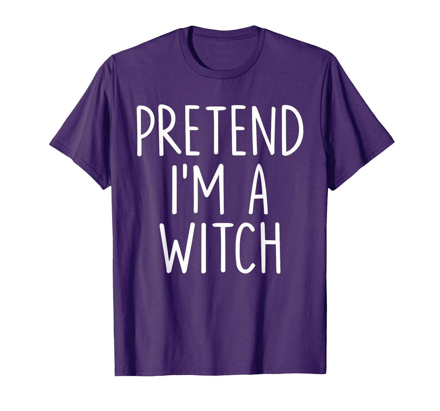 Pretend I'm A Witch Halloween Couples Costume Group Matching T-Shirt