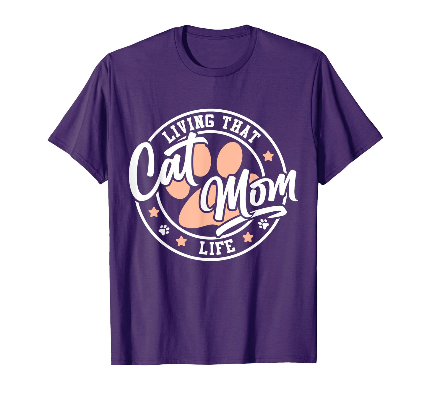 Women Cat Mom Cat Lover Cute Mother's Day Mama I Love My Cat T-Shirt