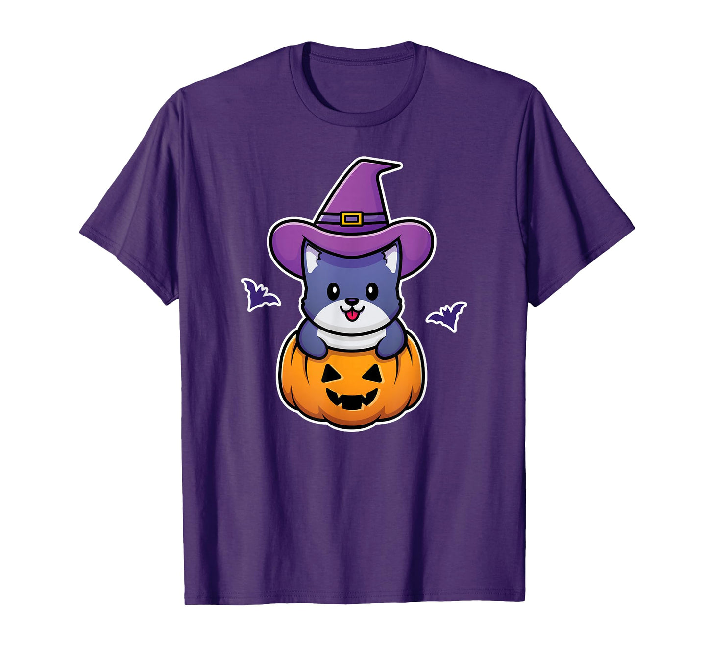 Halloween Witch Cat Party T-Shirt