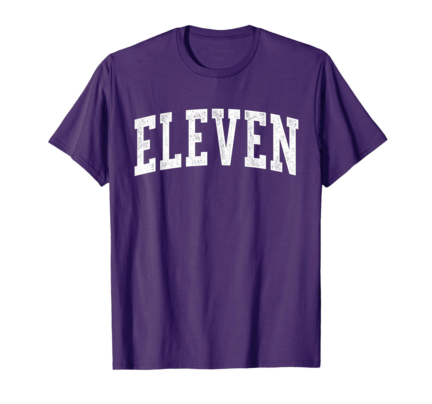 Eleven Minimalist 11th Birthday Design 11-Year-Old T-Shirt