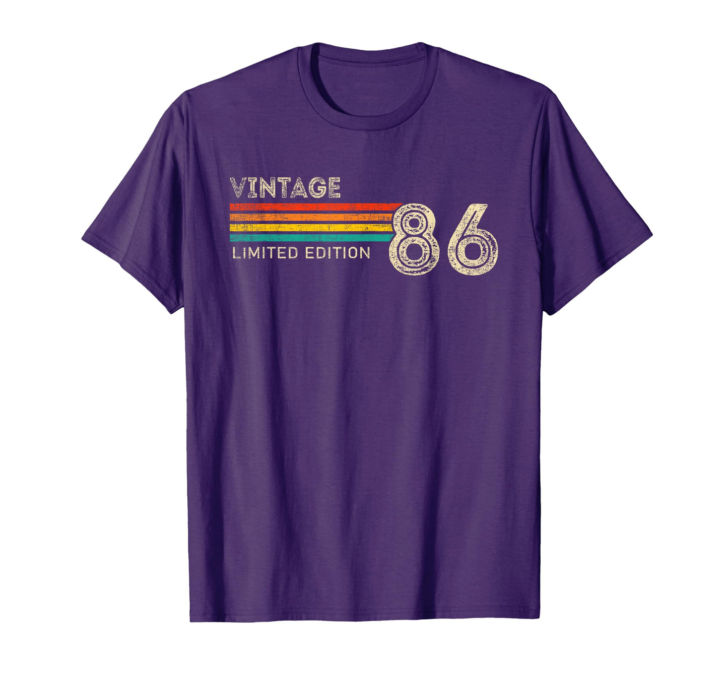 Vintage 1986 Limited Edition Birthday 1986 Men Women Vintage T-Shirt