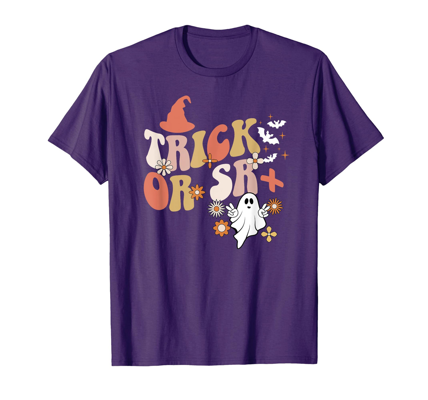 Trick Or SR+ Spooky ABA Therapist Halloween ABA Therapy T-Shirt
