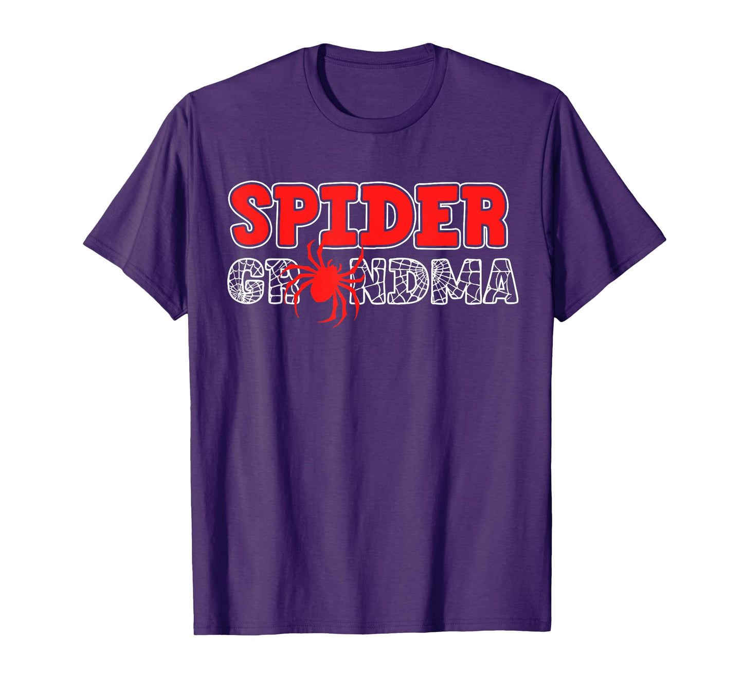 Spider Grandma Spidey Birthday Matching Family Christmas T-Shirt