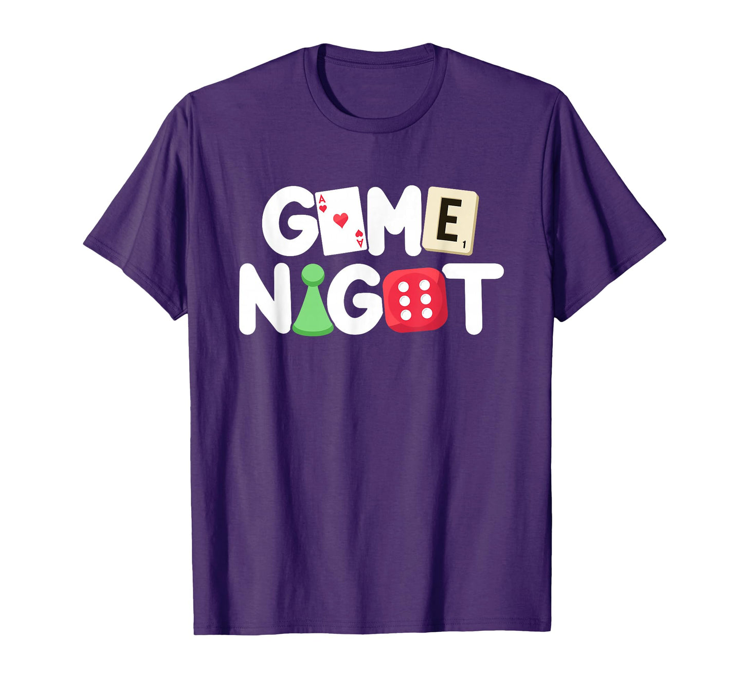 Game Night Host Board Games Trivia Night Team Women Men T-Shirt