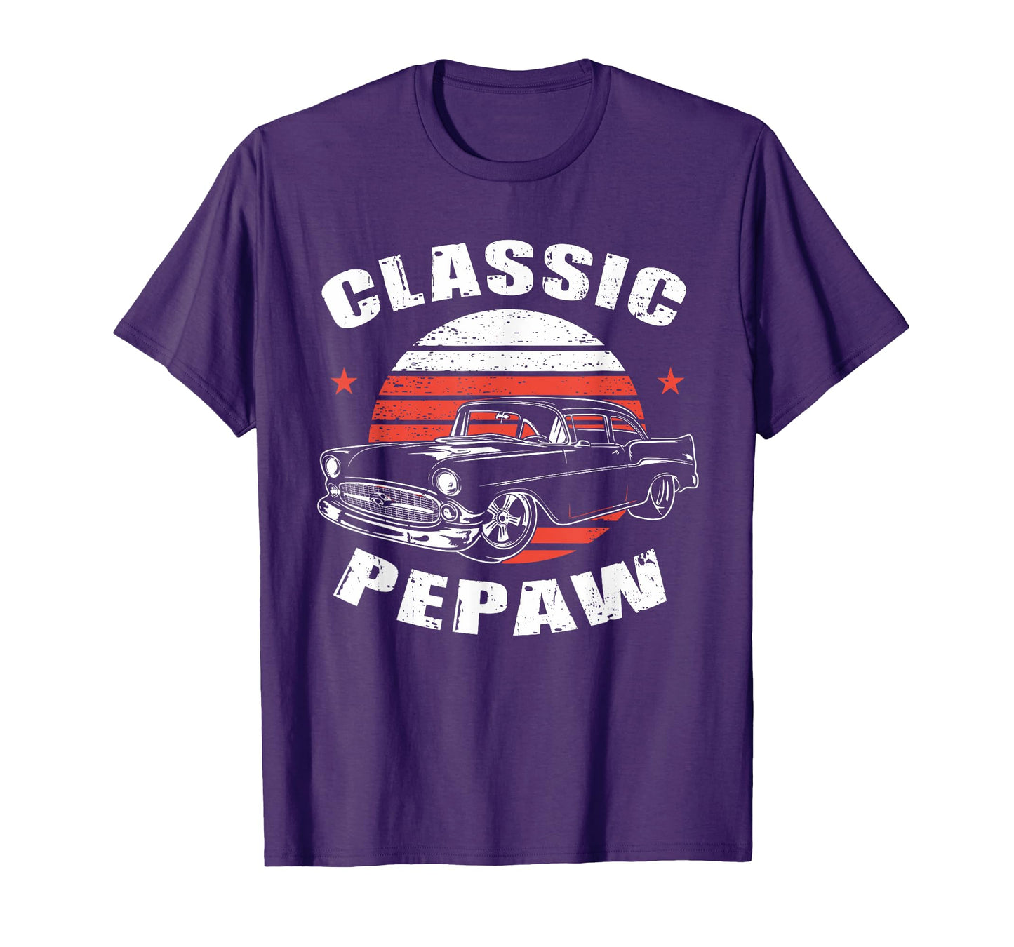 Pepaw Vintage Retro Classic Funny Car Lover Enthusiast T-Shirt