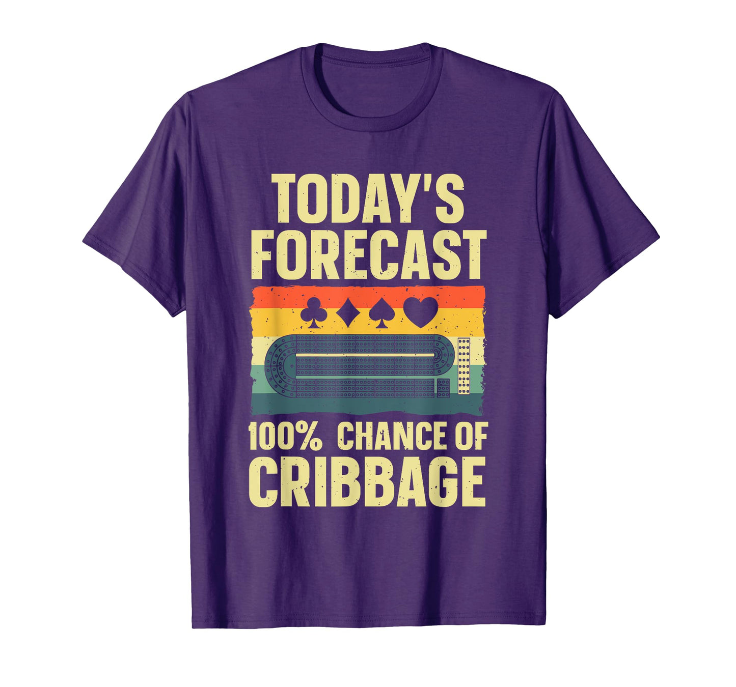 Funny Cribbage Design For Men Women Kids Card Game Cribbage T-Shirt