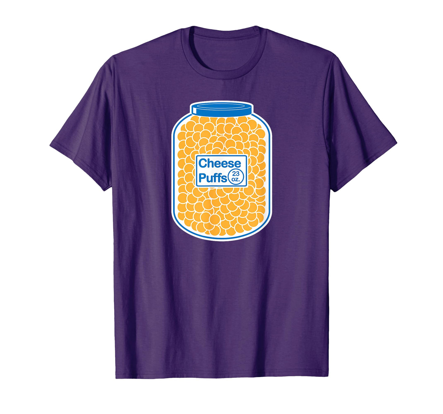 Cheese Puffs Workout T Shirt lifting Tee Cheese ball Funny T-Shirt