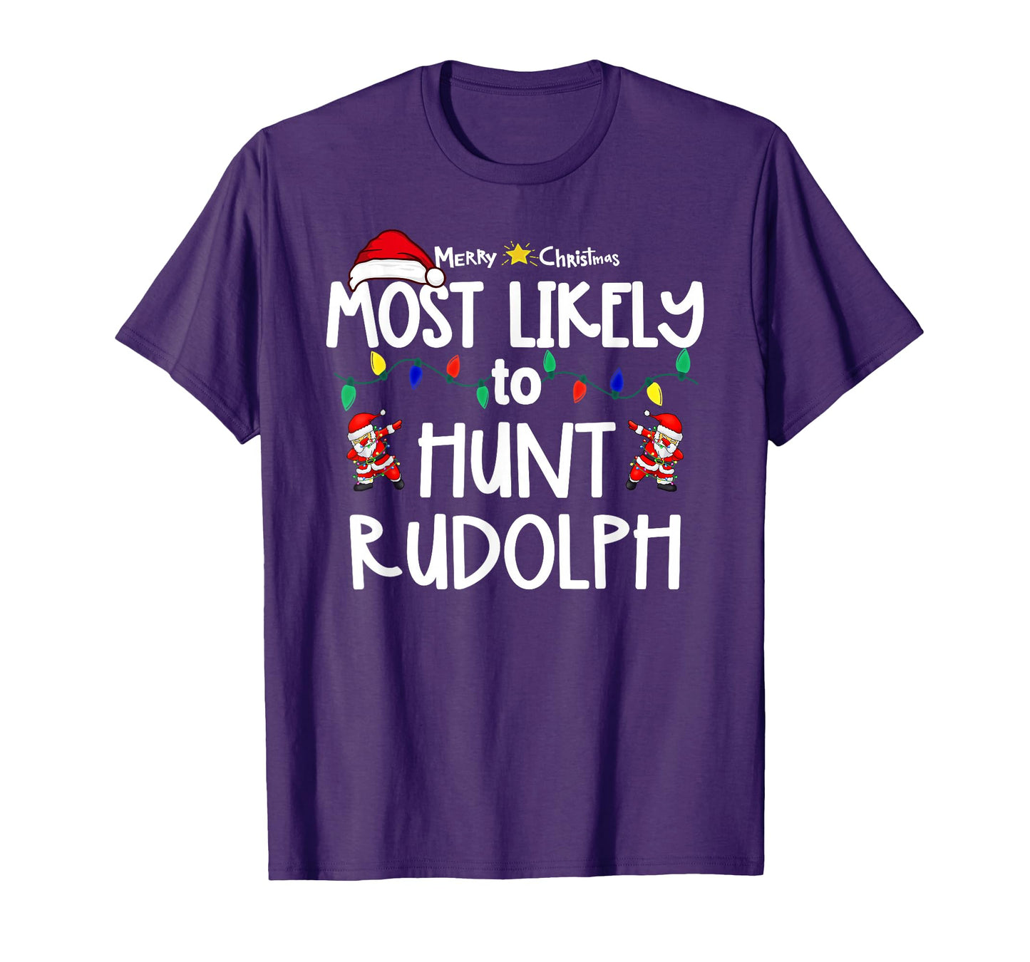 Most Likely to Christmas Shirt Matching Family Pajamas Funny T-Shirt