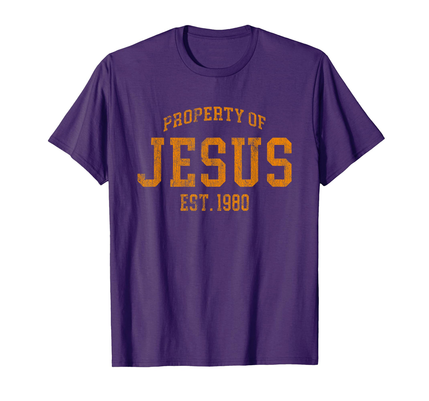 Vintage Property Of Jesus Est 1980s T-Shirt