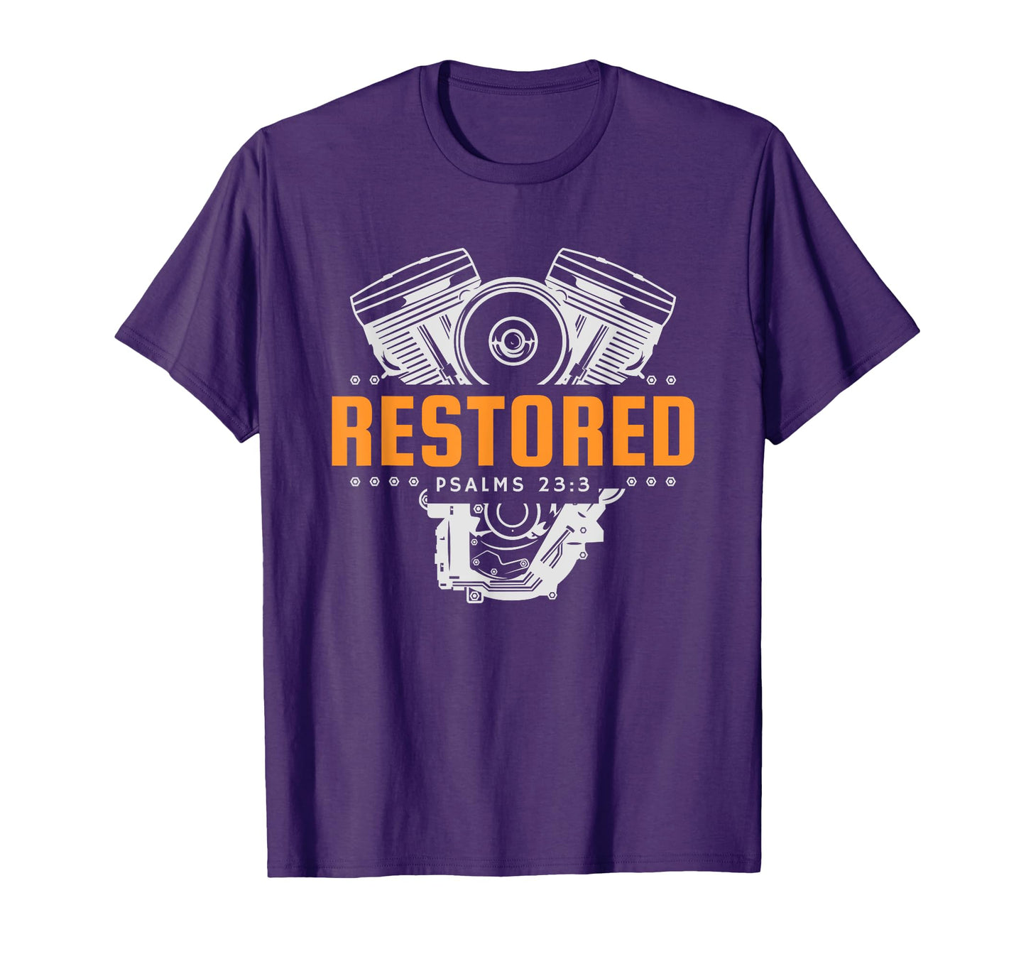 Christian Mechanic Restored Cars Automobile T-Shirt