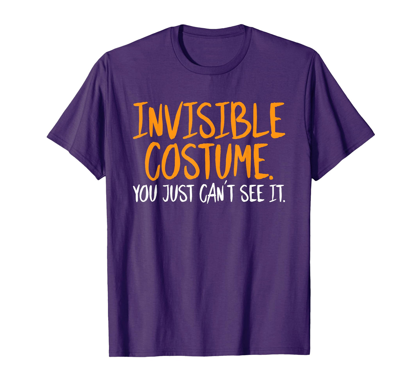 Invisible Costume Halloween Funny Sarcastic Humor Spooky T-Shirt