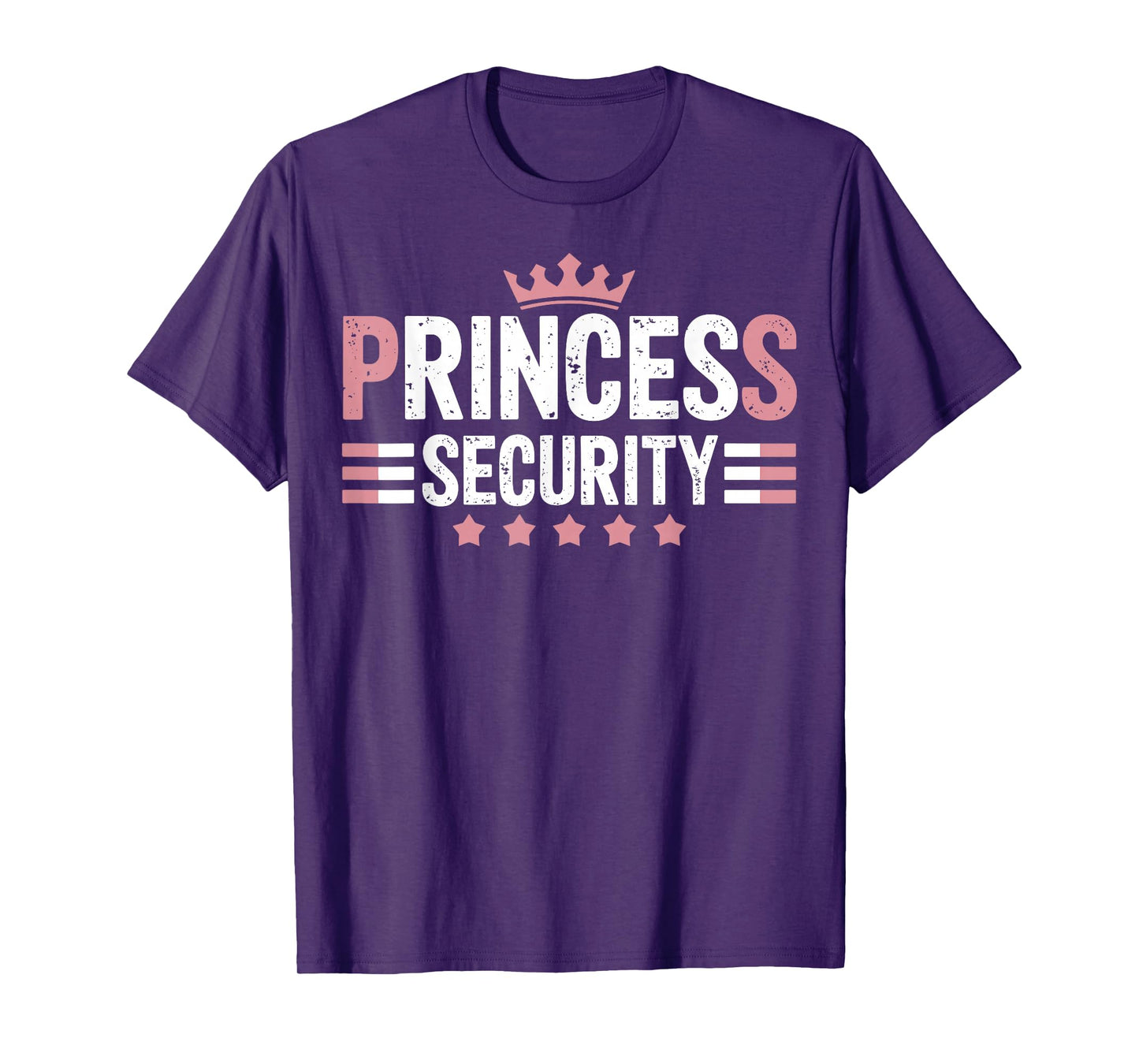 Princess Security Boys Big Brother Vintage Birthday Dad Mom T-Shirt