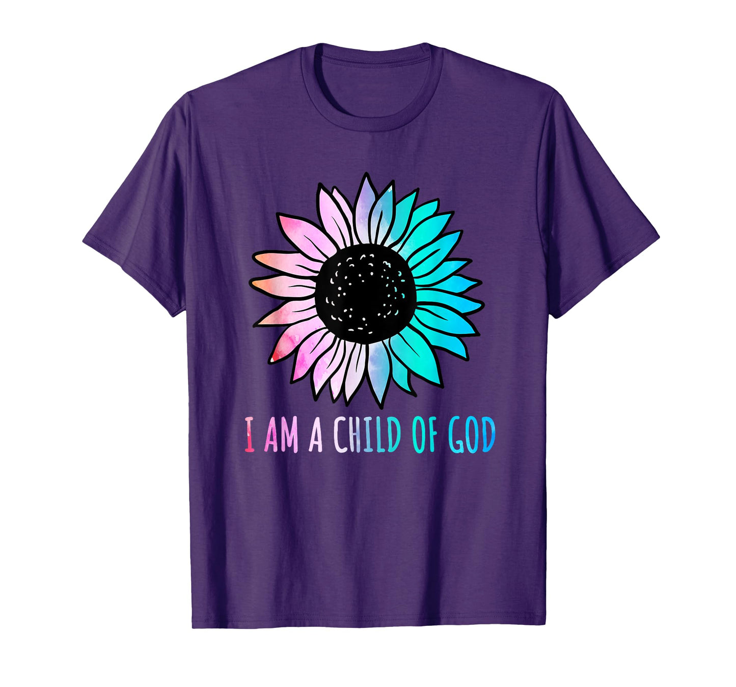 Cute Christian Salvation Quote Gift I Am a Child of God T-Shirt