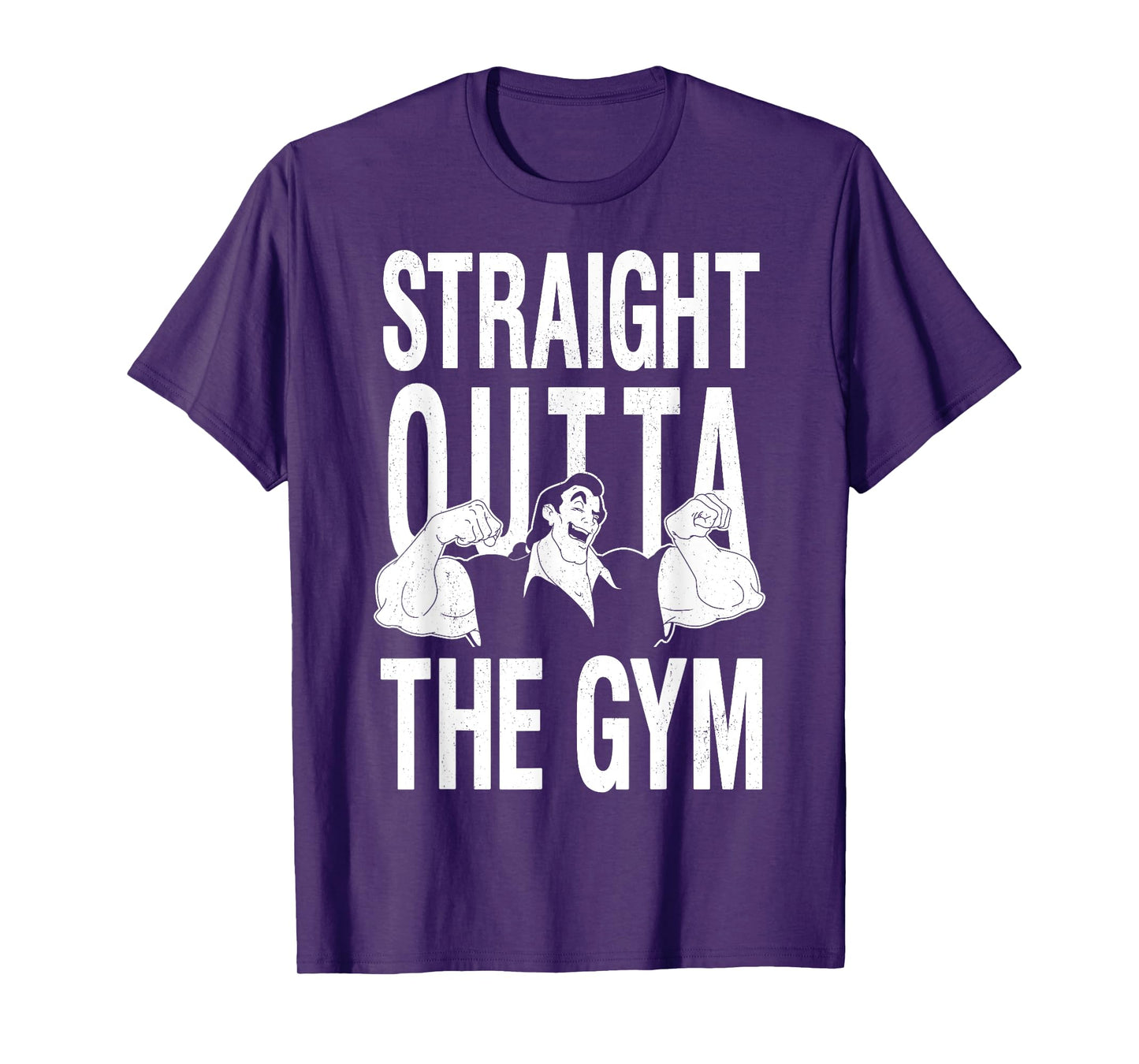 Disney Beauty and the Beast Gaston Straight Outta The Gym T-Shirt