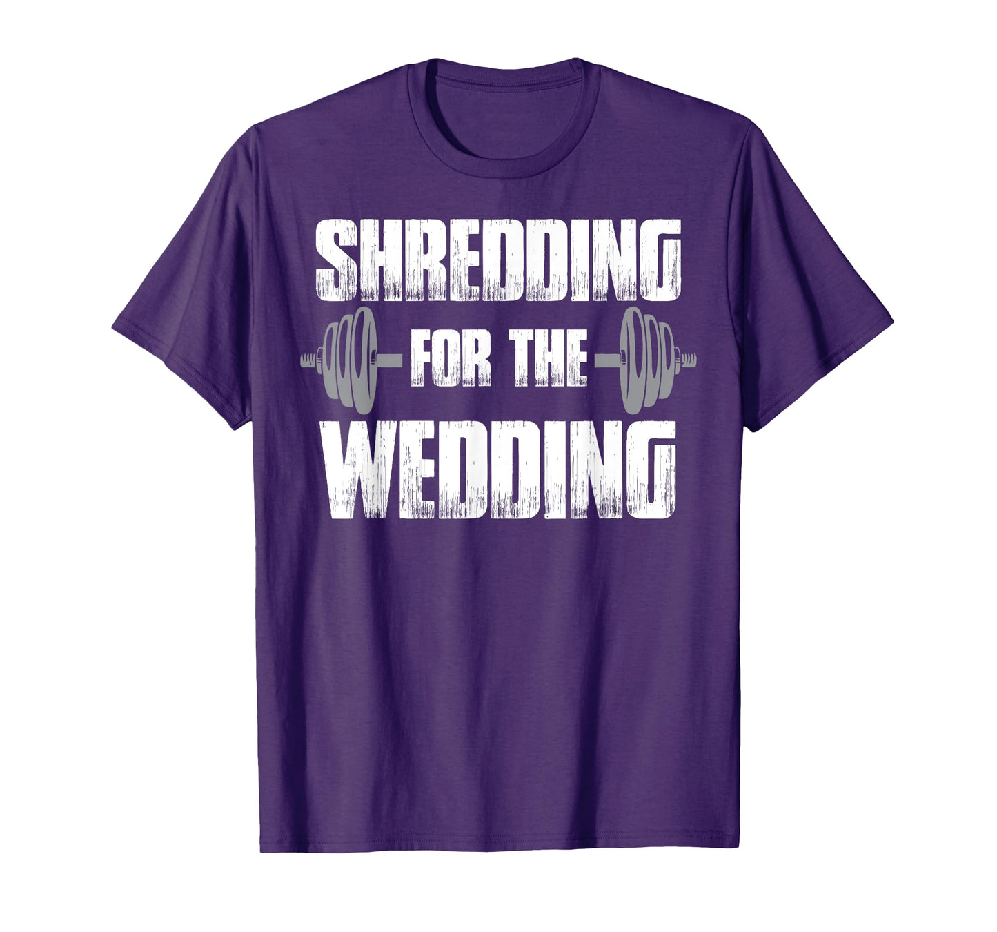 Matching Couples Workout Shredding for the Wedding His & Her T-Shirt