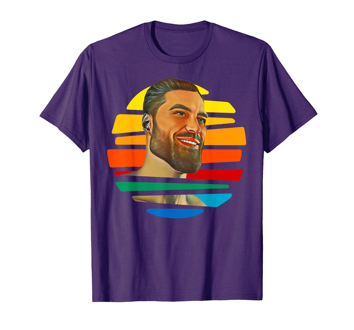 Funny Gigachad Meme Giga Chad Alpha Male Sigma Male Memes T-Shirt
