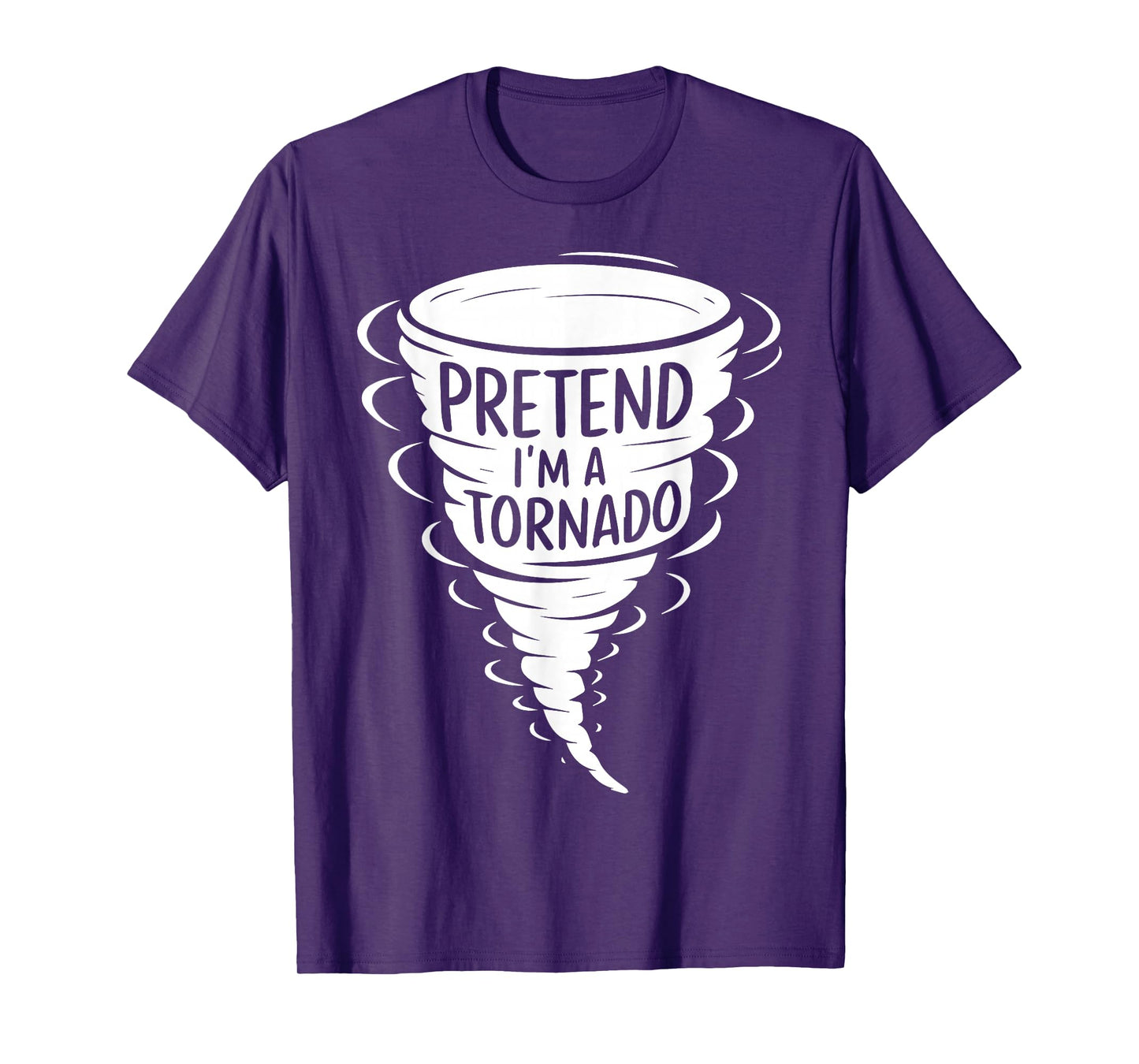 Funny Easy Adult Halloween Costumes Pretend I'm A Tornado T-Shirt