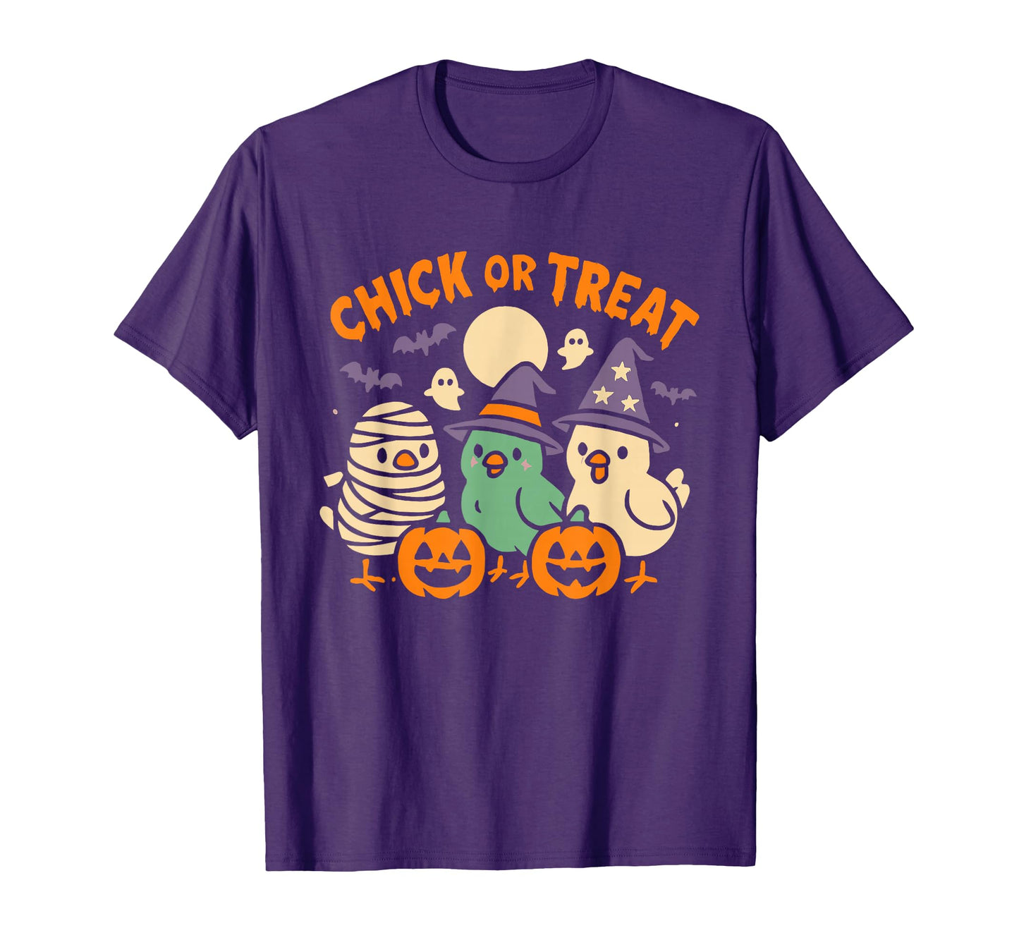 Chick or Treat Cute Halloween Chicken Lovers T-Shirt