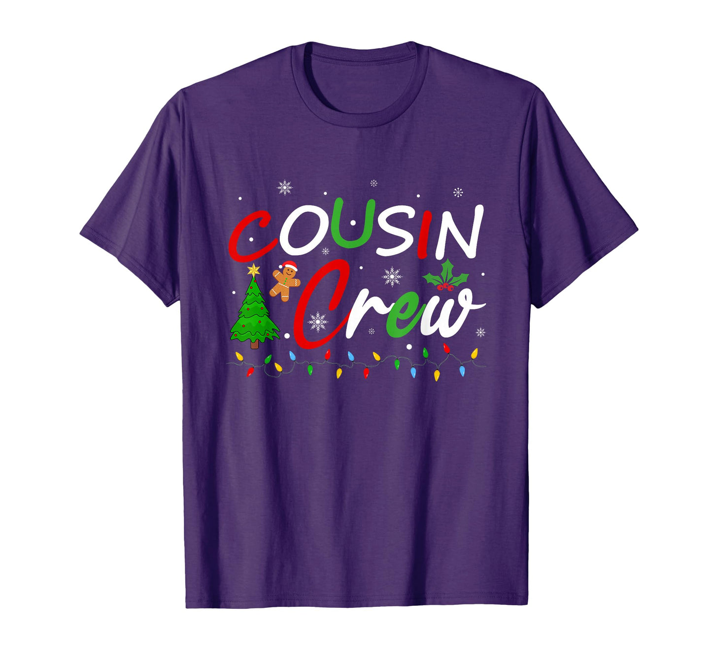 Cousin Crew Christmas Family Santa Men Women Kids Xmas PJs T-Shirt