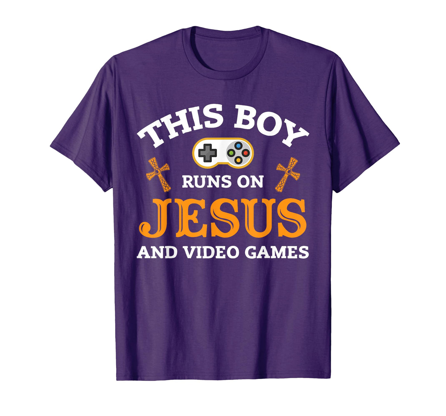 Video Games Gamer Gaming Jesus Religion T-Shirt