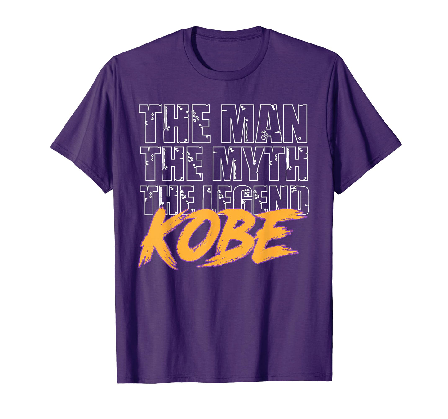 He Best Outfits & Accessories for Kobe - Unisex-Adults Classic Fit T-Shirt - Black - Small - Short Sleeve - Modern - Round Collar - Letter Print - All Seasons