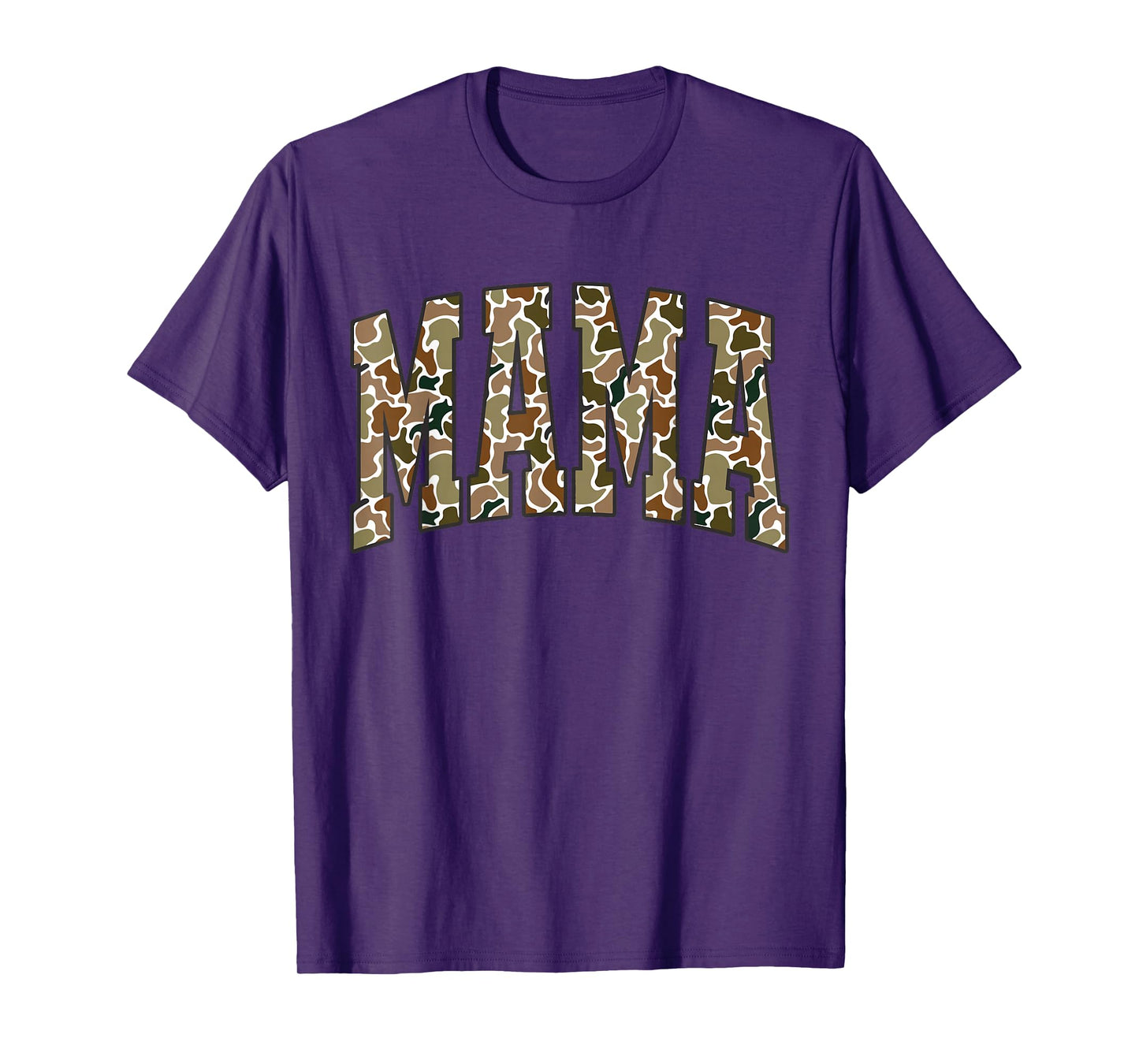 Retro Camo Hunting Mama Old Camo Mom Mother's Day Gift T-Shirt