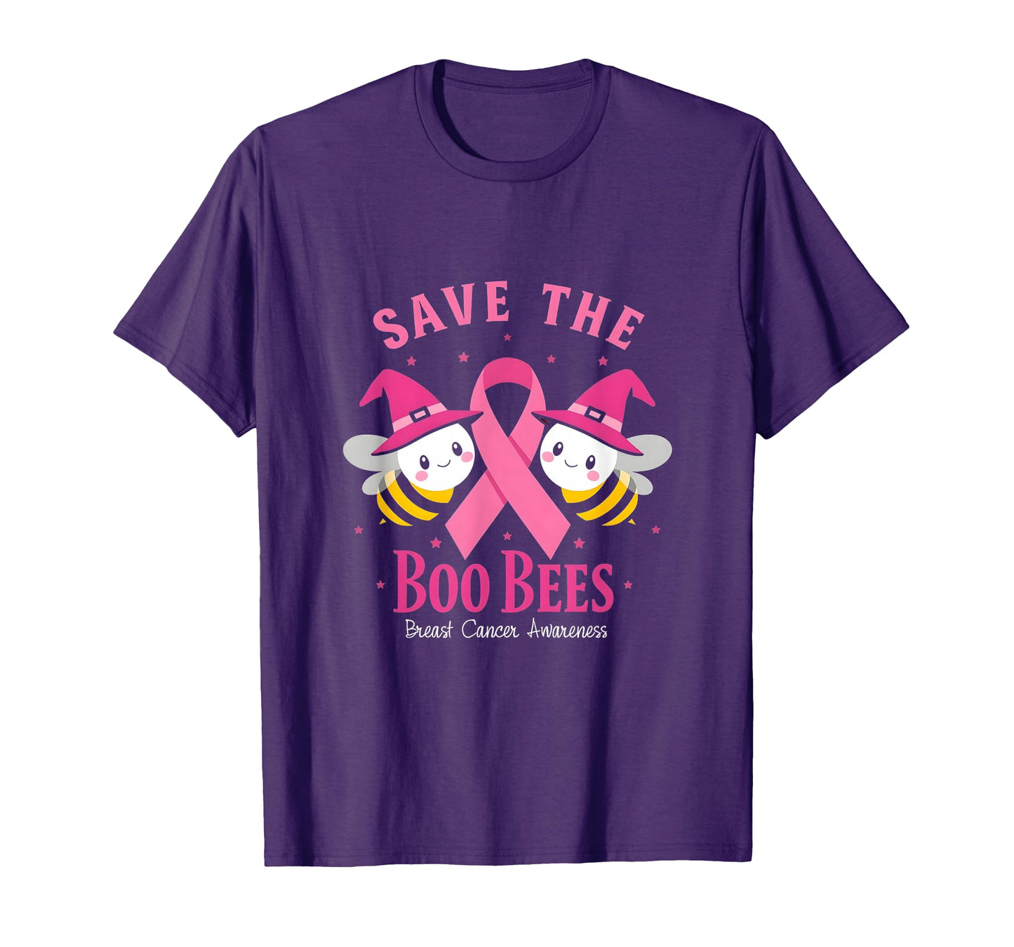 Save The Boo Bees Breast Cancer Awareness Cute Shirt T-Shirt