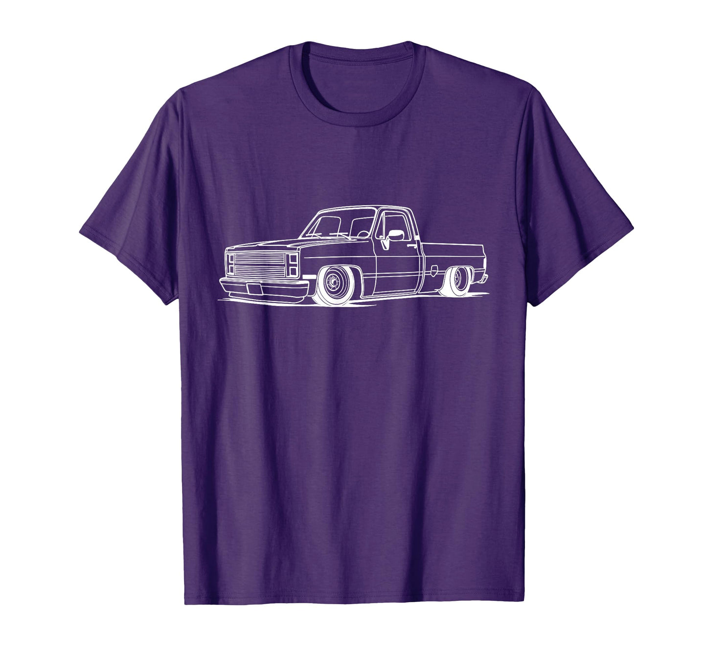 1987 Squarebody C10 Truck Silhouette Square Body Truck C10 T-Shirt