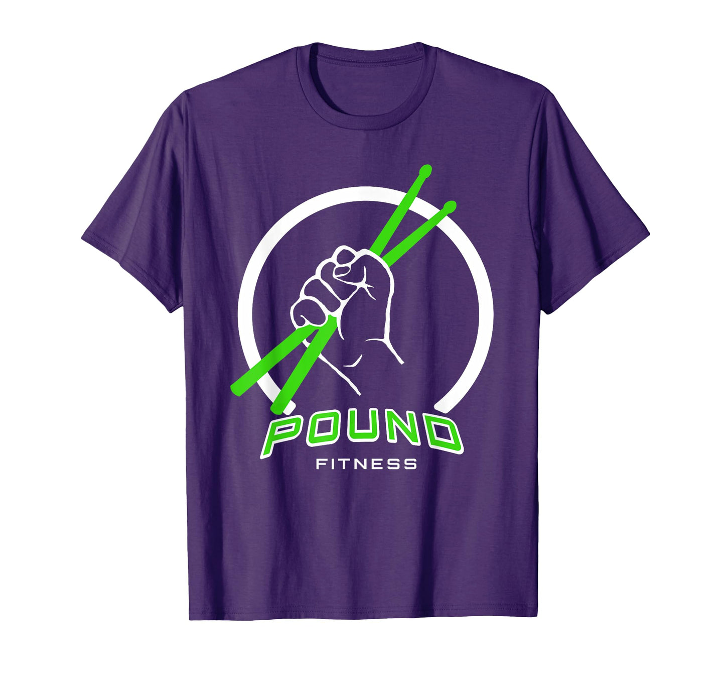 Pound Fitness with Drumsticks Graphic T-Shirt