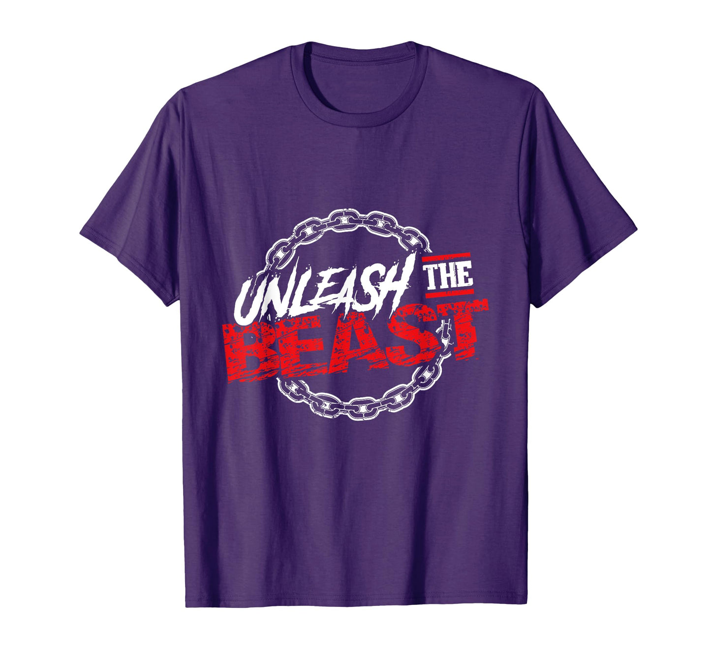Unleash The Beast | Gym Mode Fitness Motivation Power T-Shirt