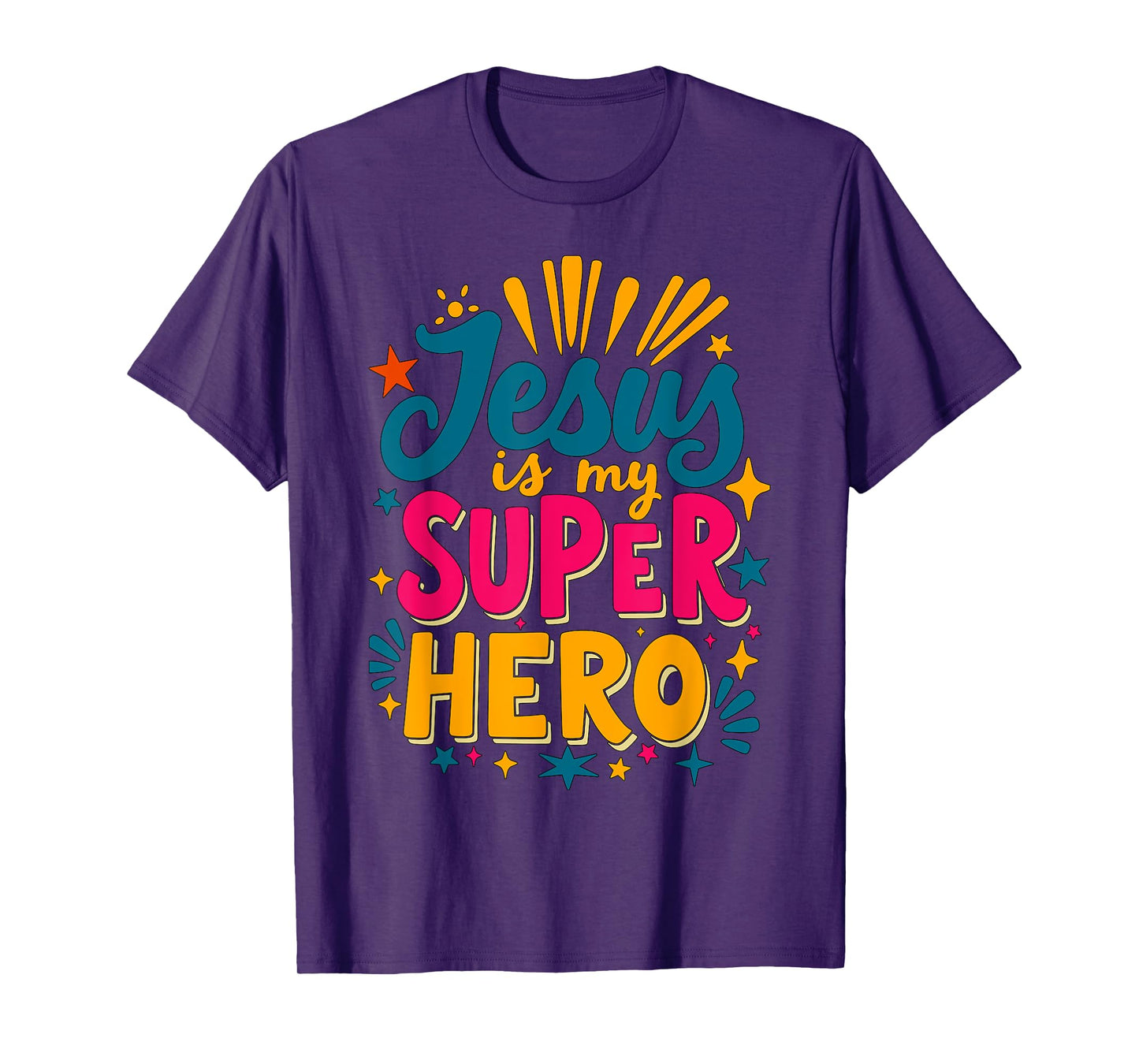 Jesus is my Superhero Christian T-Shirt