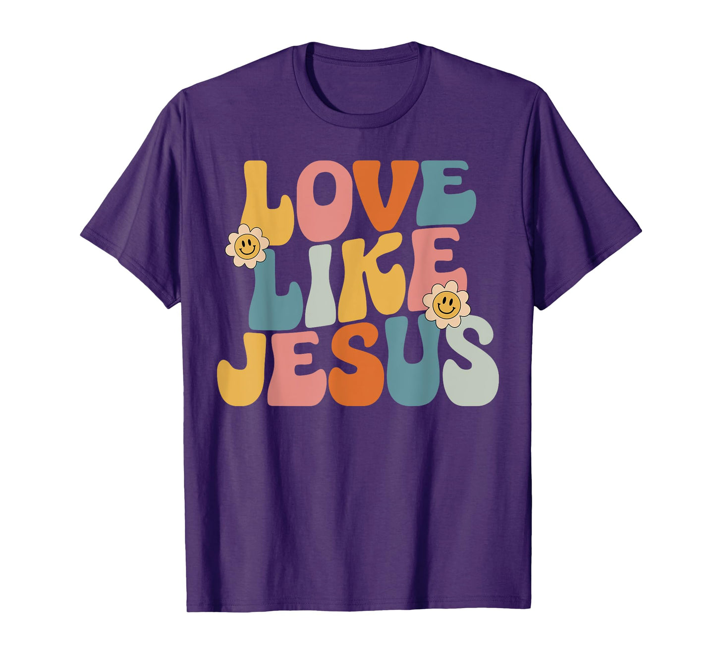 Retro Love Like Jesus T-Shirt