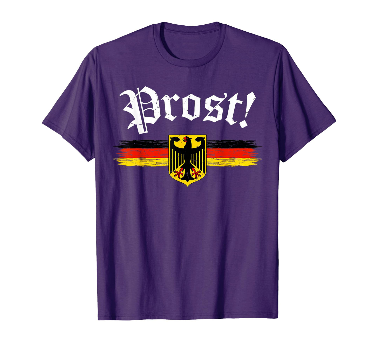 Oktoberfest Shirt For Men Women German Flag Prost Vintage T-Shirt