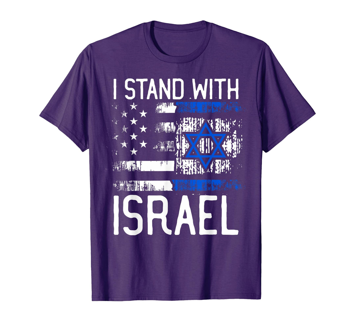 I Stand With Israel Jewish Support Group Matching T-Shirt