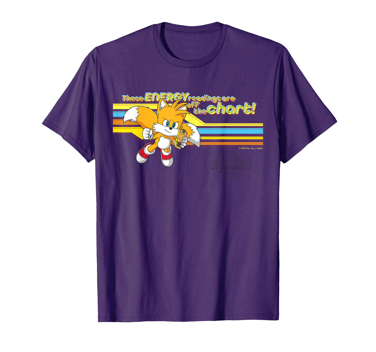 Sonic the Hedgehog 3 - Tails "Energy Readings" T-Shirt