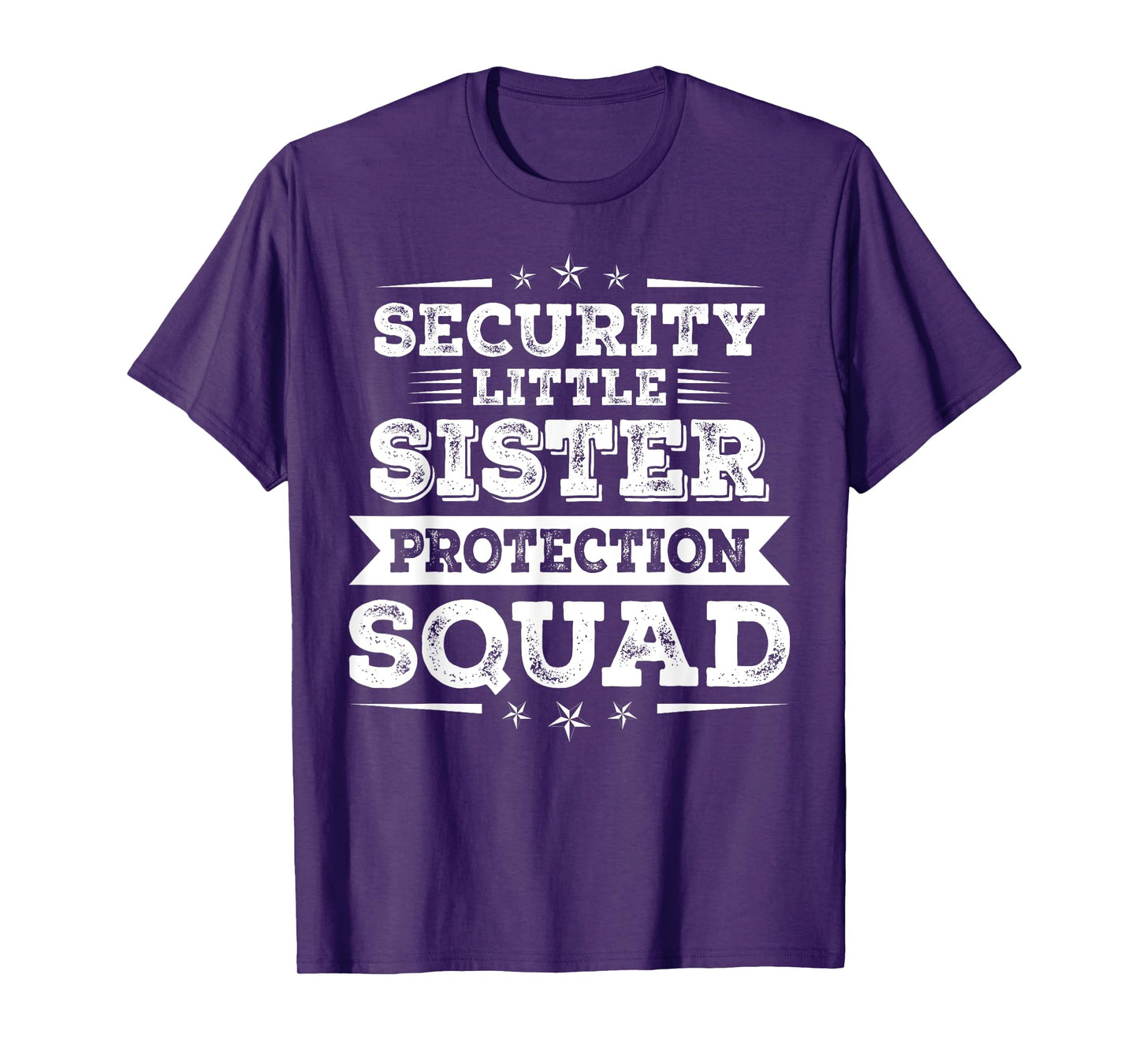 Security Little Sister Protection Squad Brother Boys T-Shirt