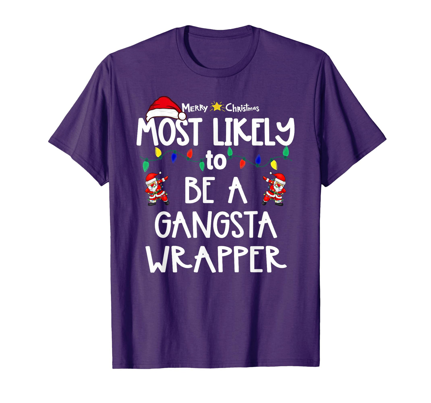 Most Likely to Christmas Shirt Matching Family Pajamas Funny T-Shirt