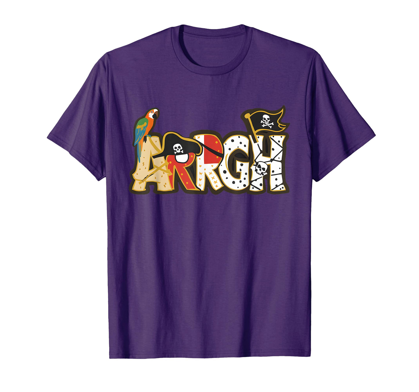 Fun ARRGH Pirate Style Pirate Costume ARGH Pirate T-Shirt