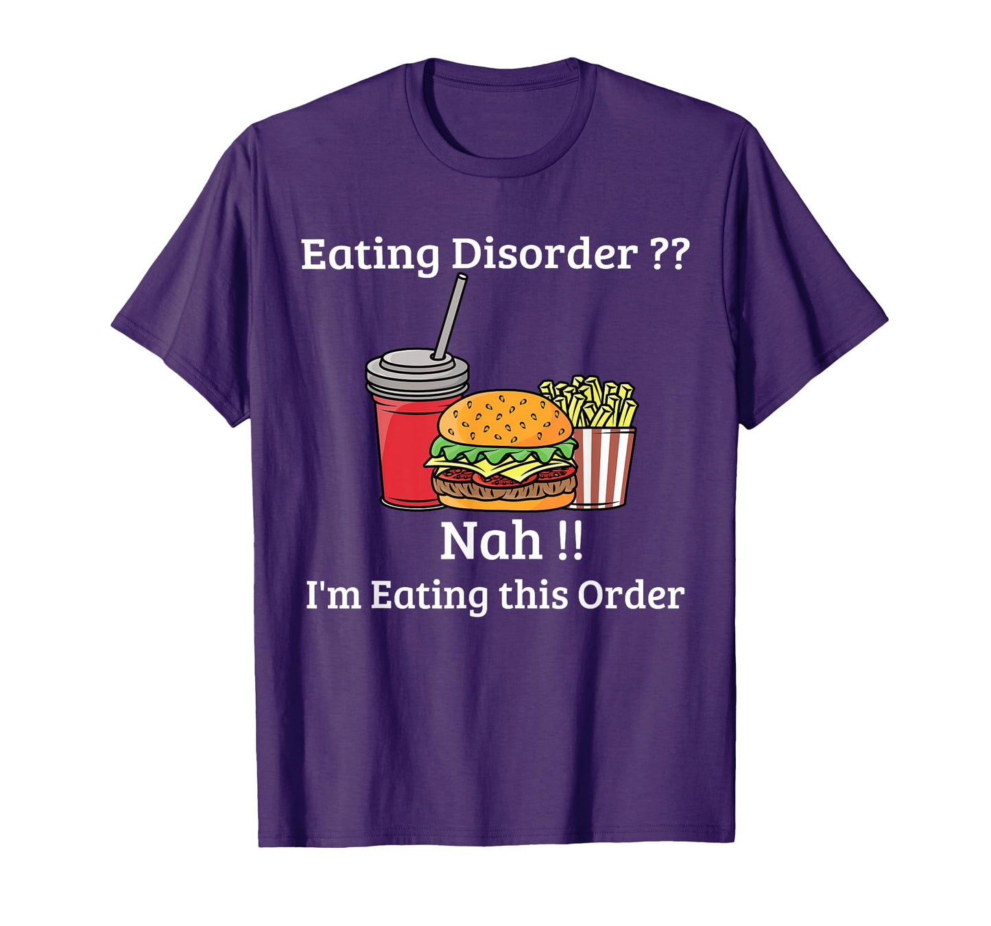 funny meal fast food easting pun T-Shirt